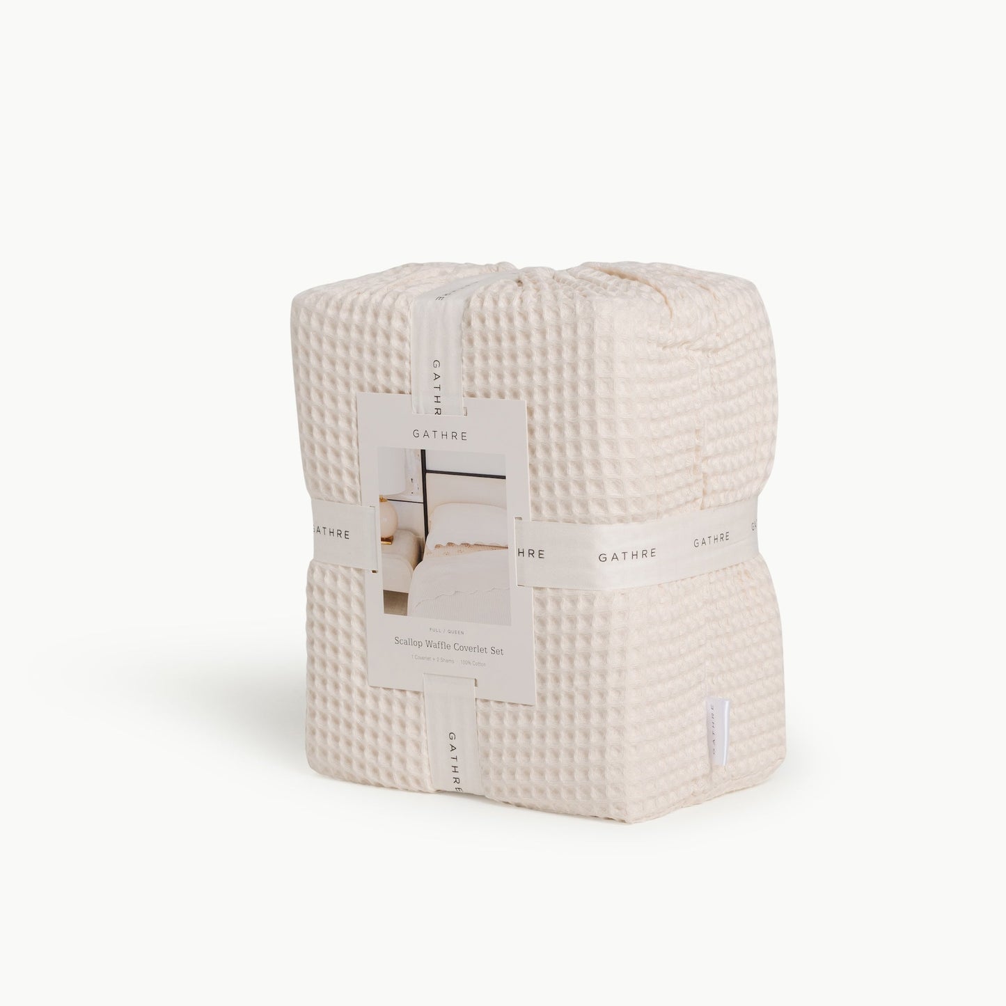 Wholesale Waffle Knit Coverlet Set
