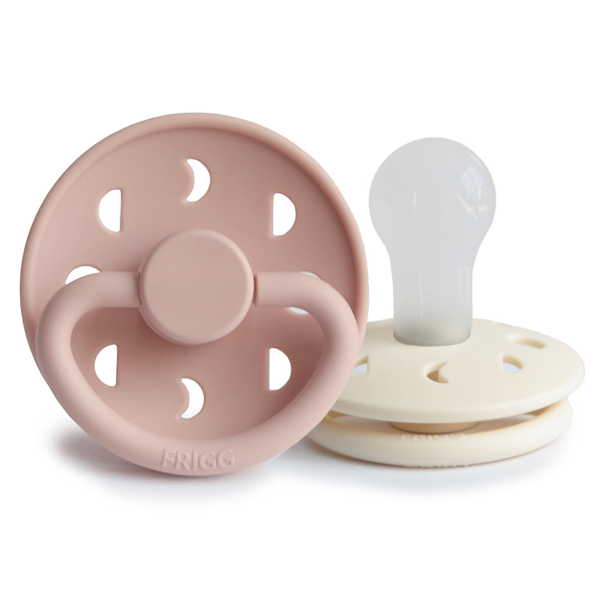FRIGG Moon Silicone Pacifier 2-Pack