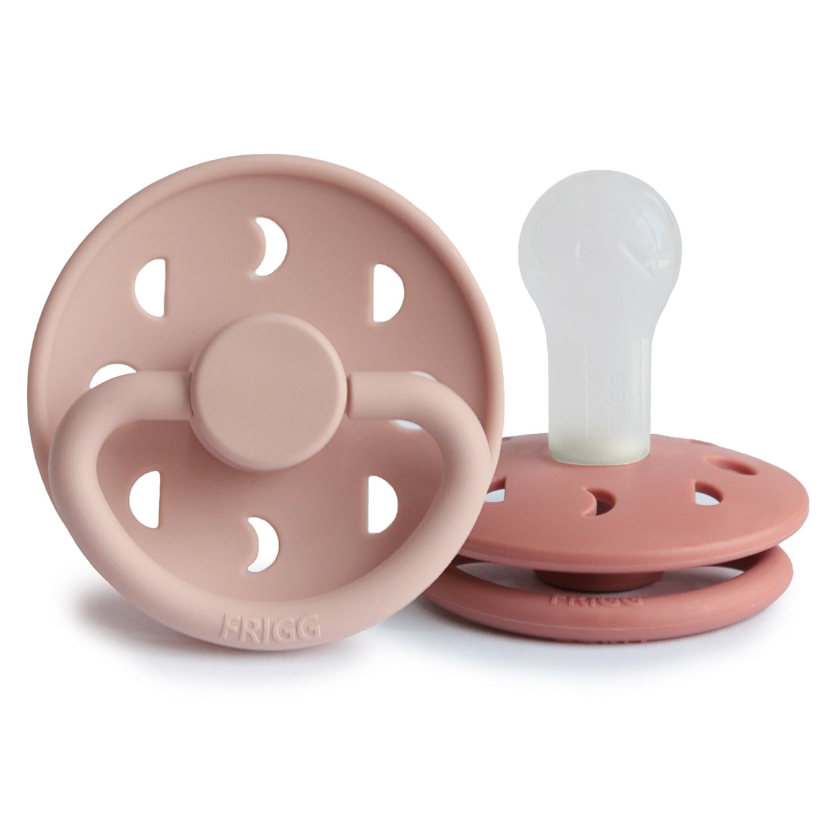 FRIGG Moon Silicone Pacifier 2-Pack