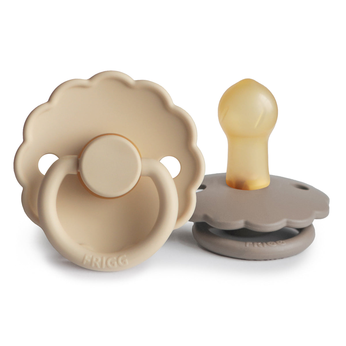 FRIGG Daisy Natural Rubber Pacifier 2-Pack
