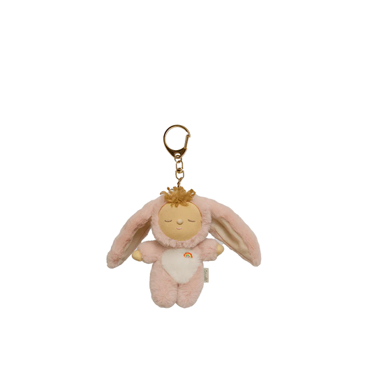 Olli Ella | Cozy Bag Charm Bunny Flopsy Keychain