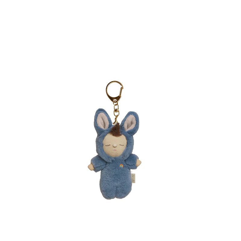 Olli Ella | Cozy Bag Charm Bunny Twiggy Keychain