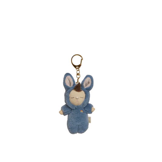 Olli Ella | Cozy Bag Charm Bunny Twiggy Keychain