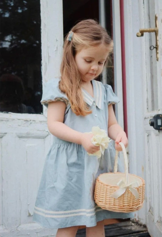 Konges Sløjd Celebration Allie Sailor Dress GOTS – Ashley Blue