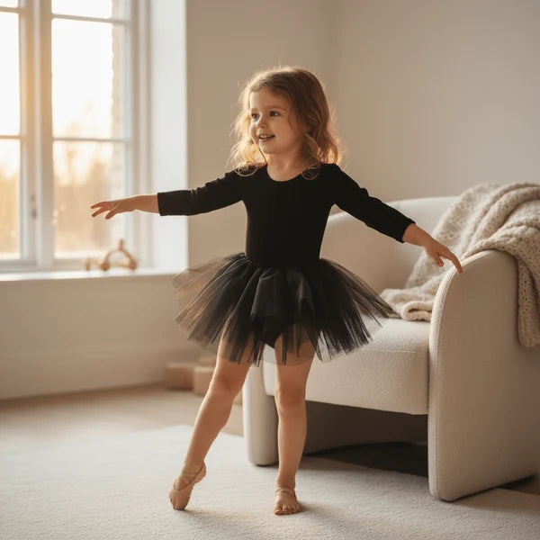 DOLLY VELVET PLANET TUTU DRESS BLACK