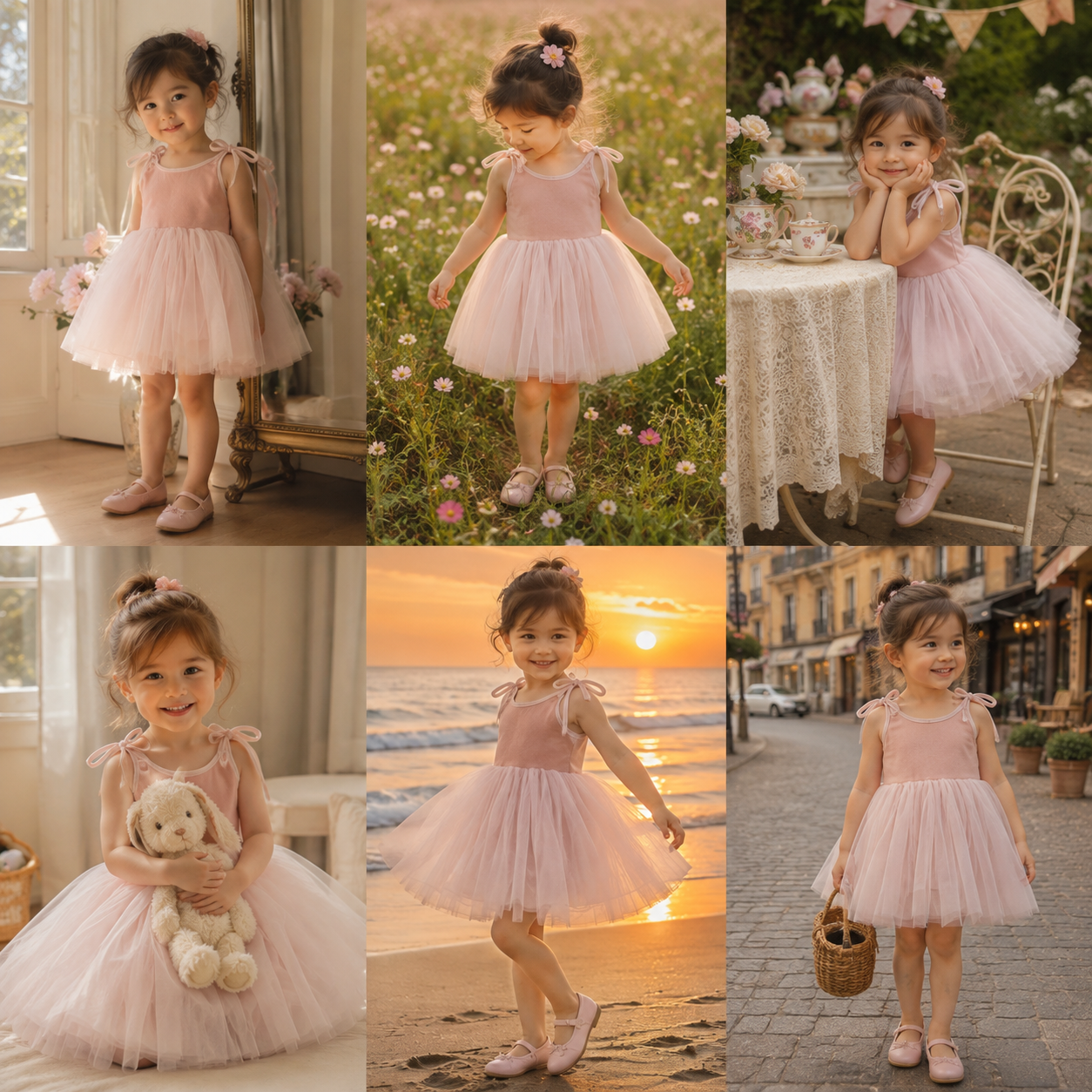 DOLLY VELVET COSMIC STRINGS TUTU DRESS PINK