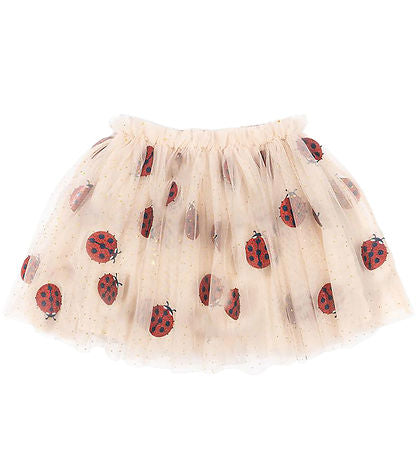Konges Sløjd Fayette Skirt – Ladybug Glitter Tulle Skirt