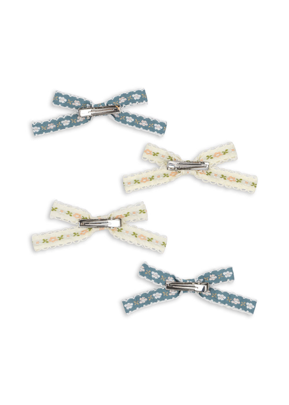 4 Pack Leonora Bow Hair Clip