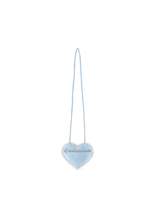 Beaded Heart Mini Purse