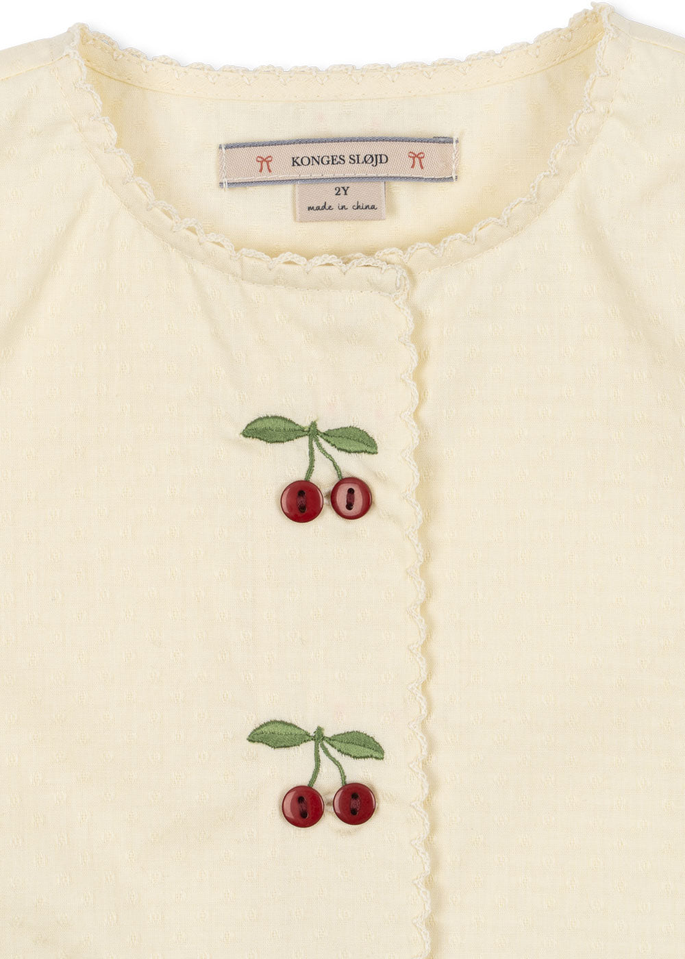 Evia Cherry Dress Gots