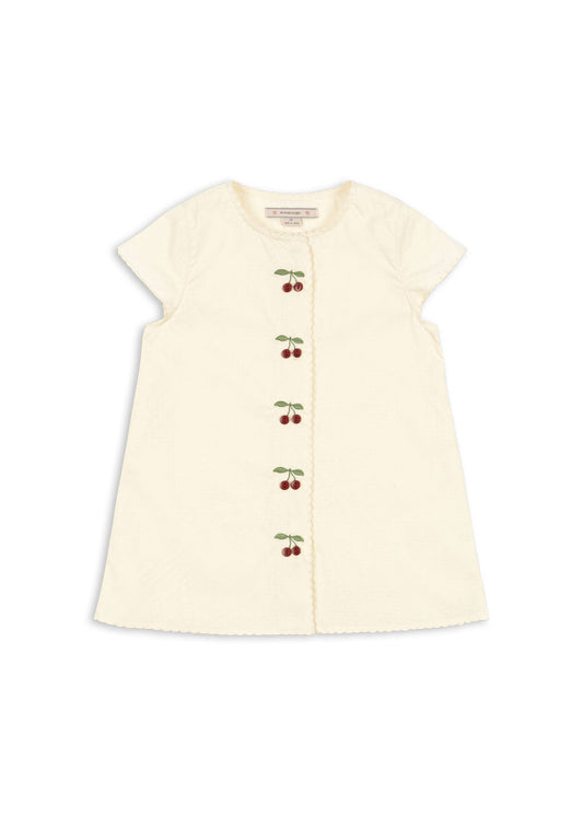 Evia Cherry Dress Gots