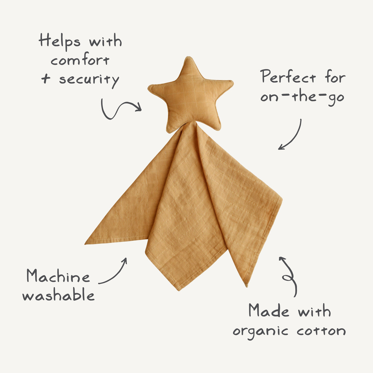 Star Lovey Blanket