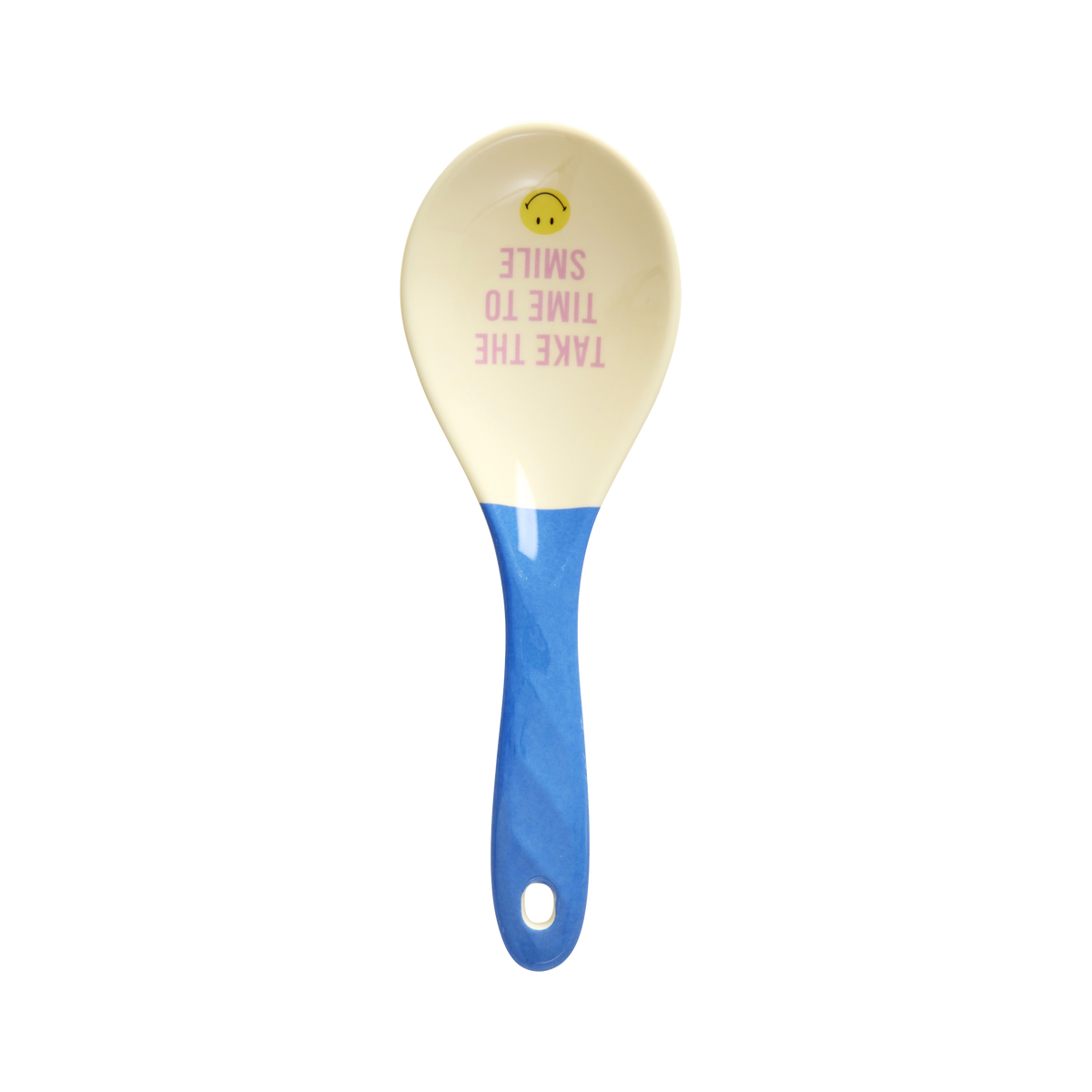 Melamine Salad Spoon - Blue - Smiley®