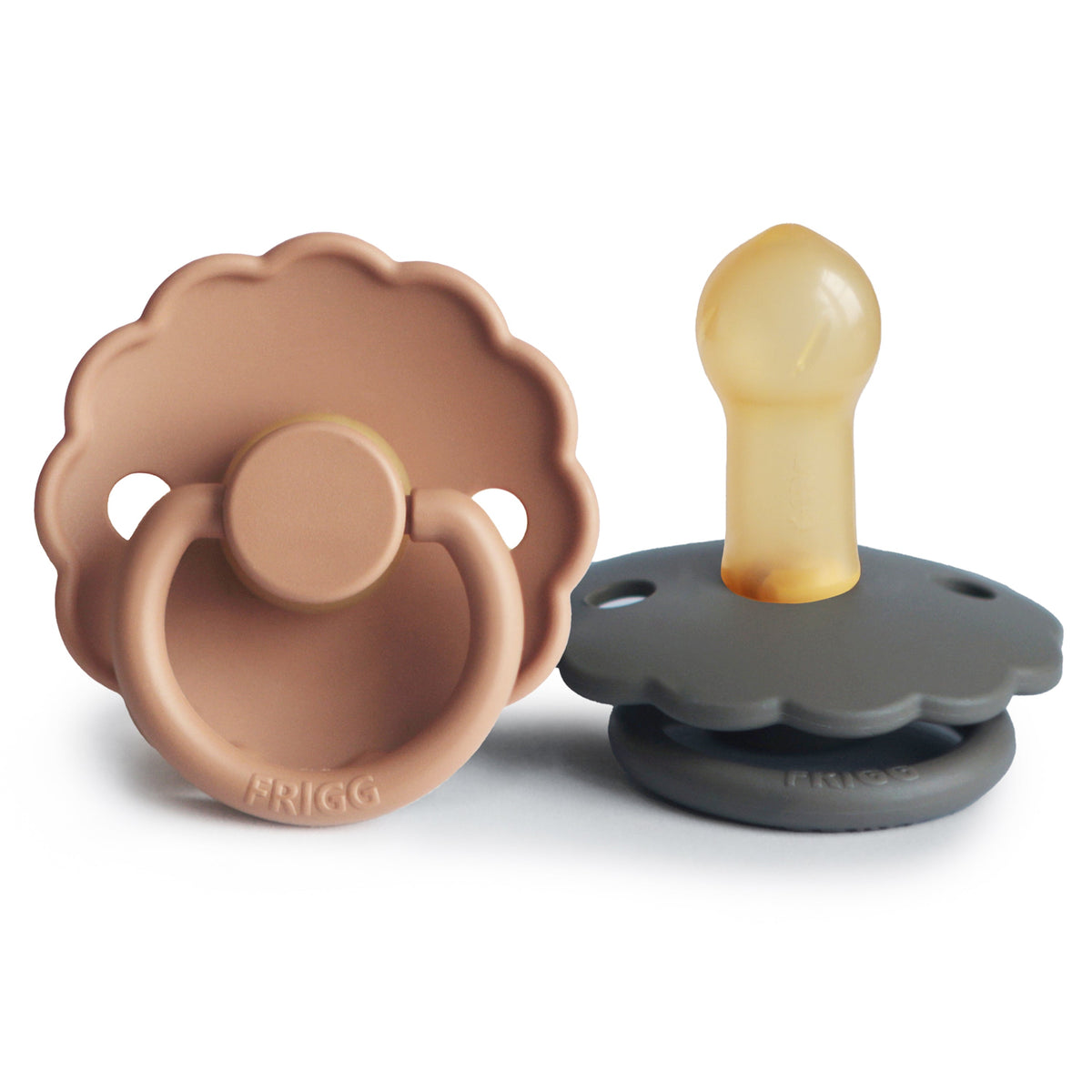 FRIGG Daisy Natural Rubber Pacifier 2-Pack