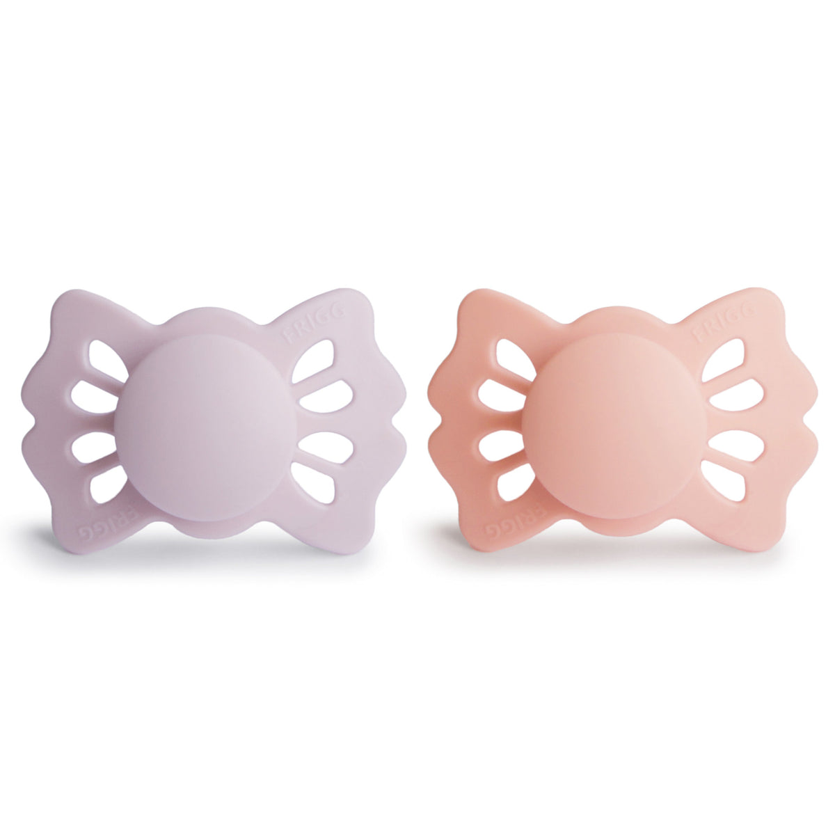 FRIGG Lucky Symmetrical Silicone Pacifier 2-Pack (0-6 Months)