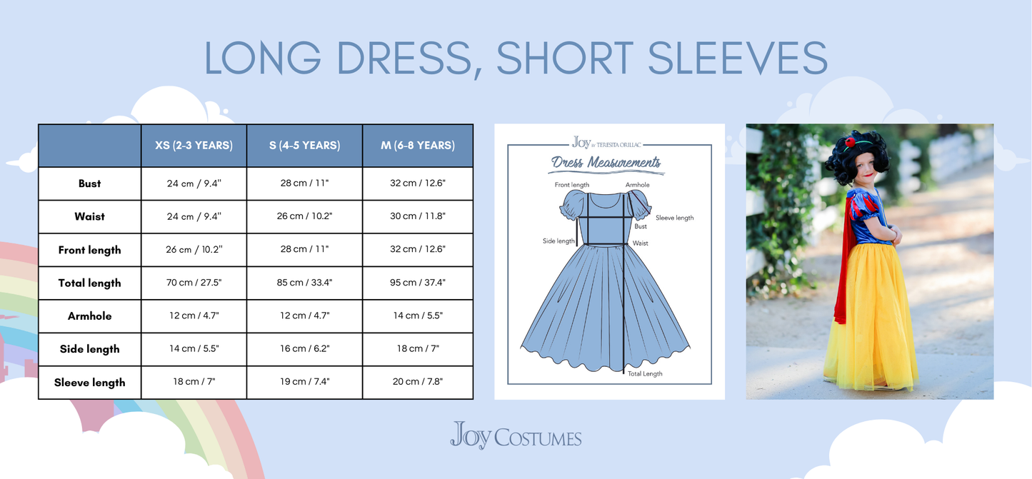The Fairest Of Them All Princess Costume Dress