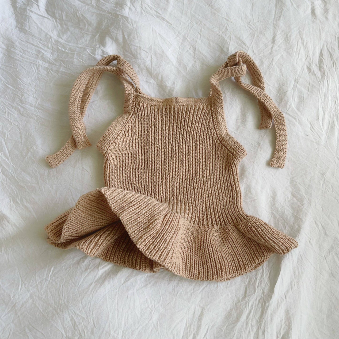 Adored - Harper Knit Top - Taupe