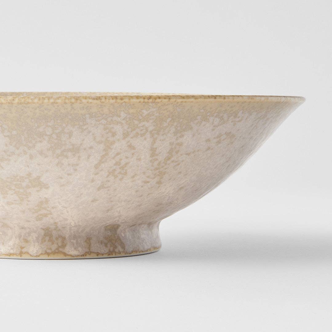 Made In Japan Tableware - White Fade ramen bowl 25cm