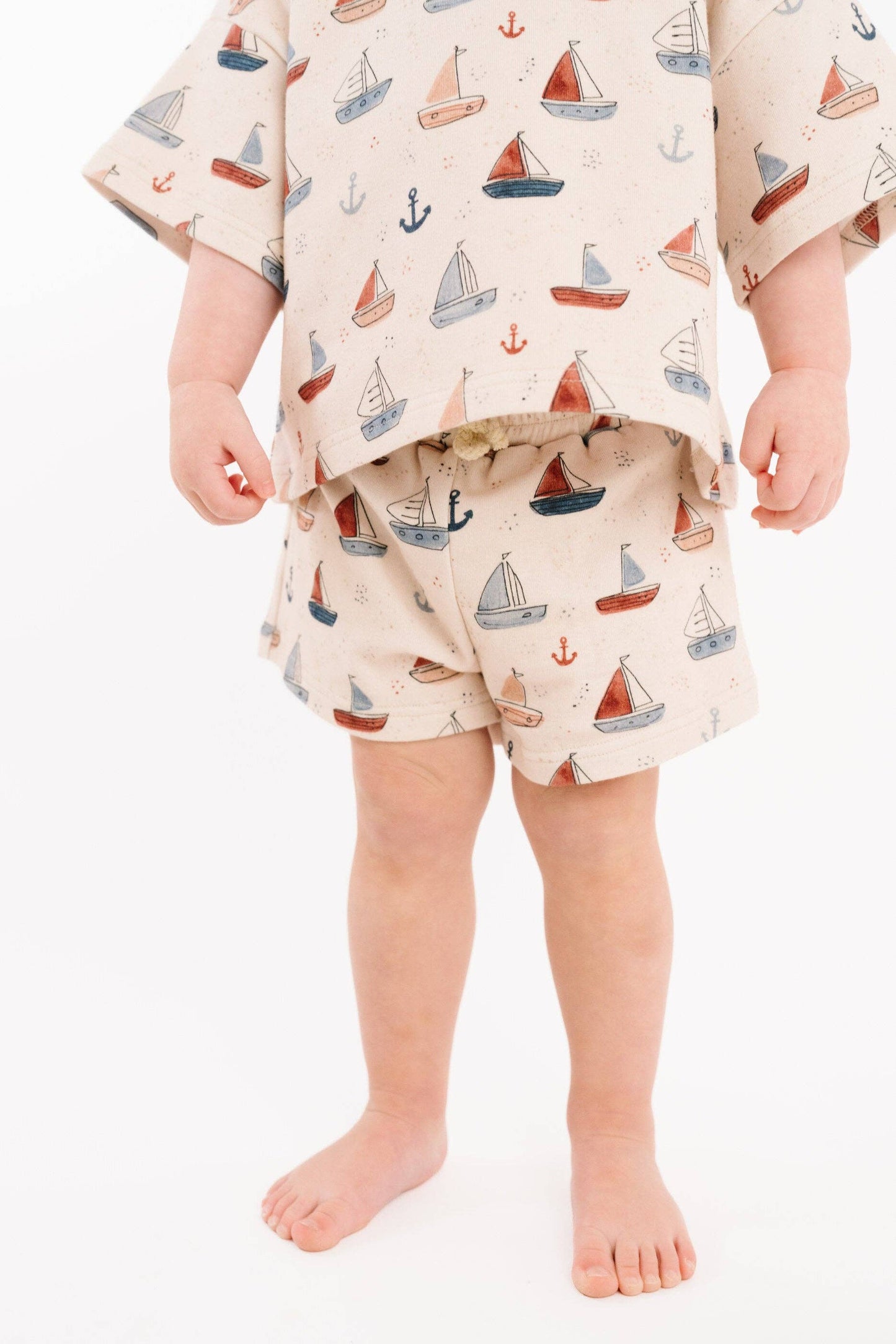 Little One Shop - Nautical Sail Slouchy Set