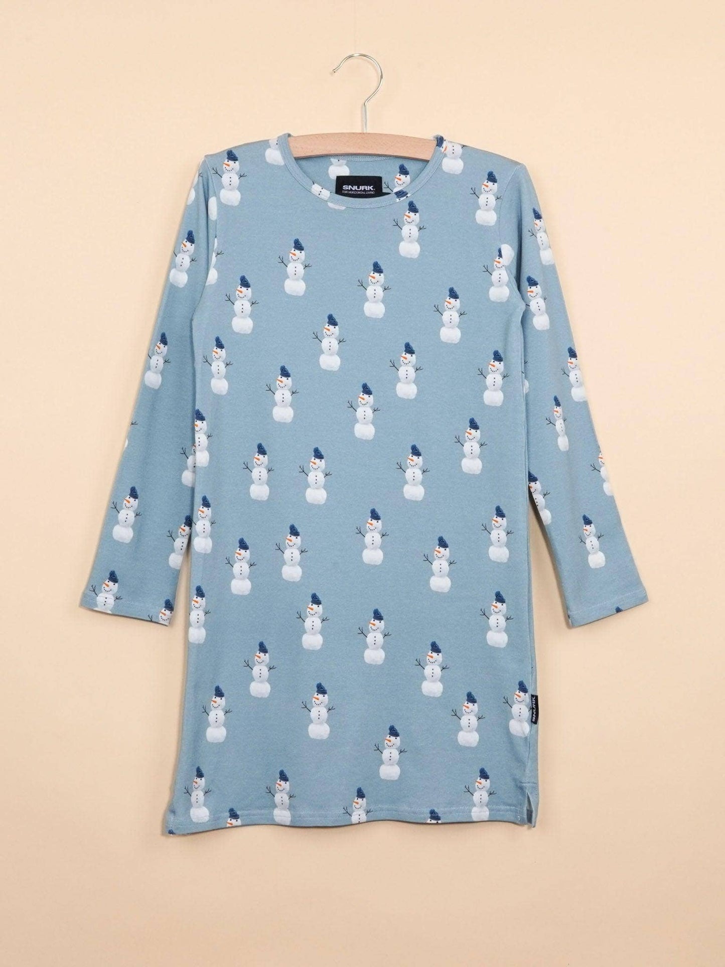 SNURK - Mr. Snowman Long sleeve Dress Kids