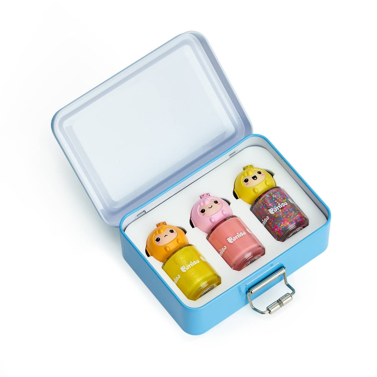 Puttisu - Puttisu 3-color Nail Art Kit (compact giftbox packaging): Birthday Cake