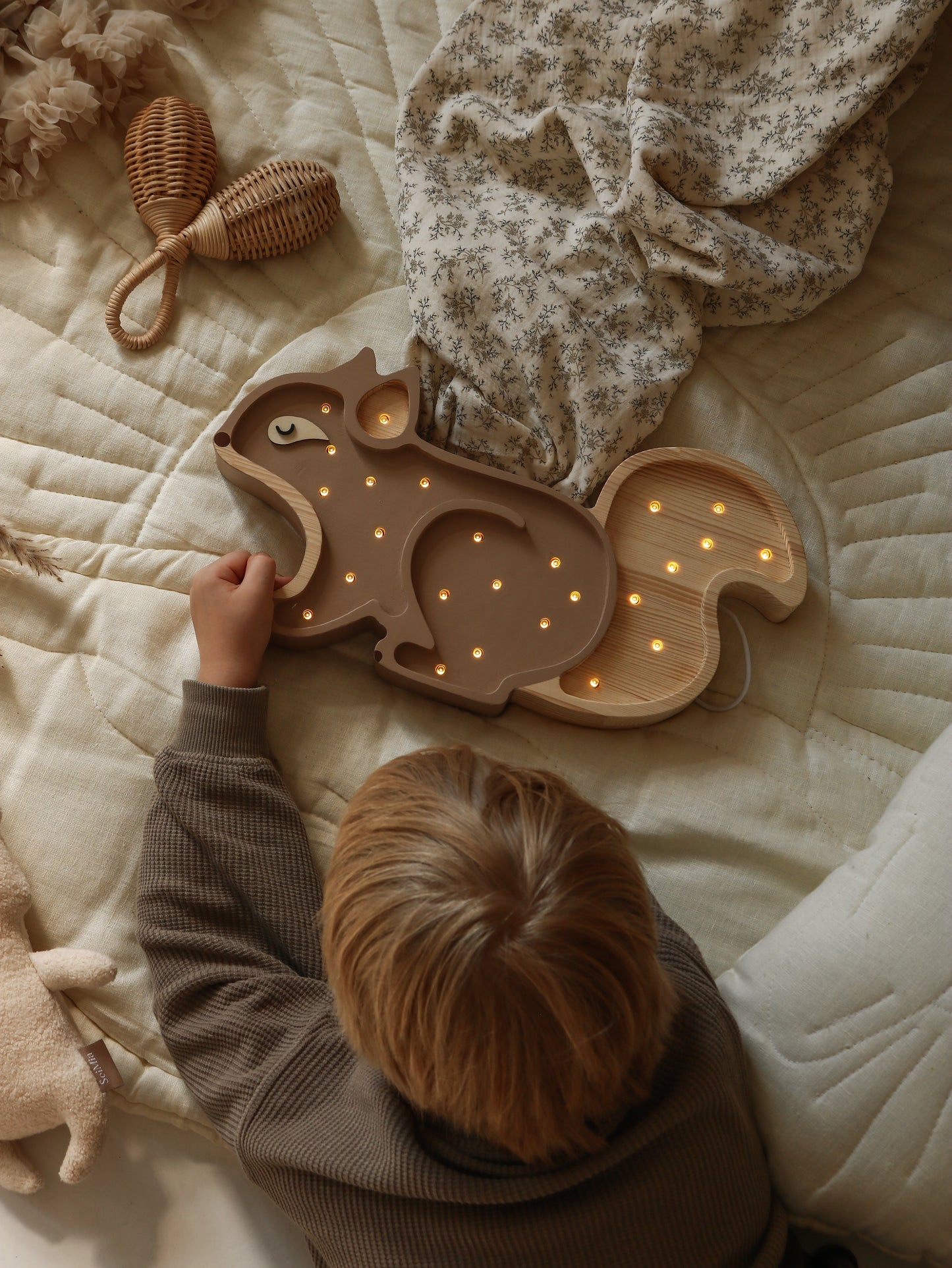 Little Lights Squirrel Lamp