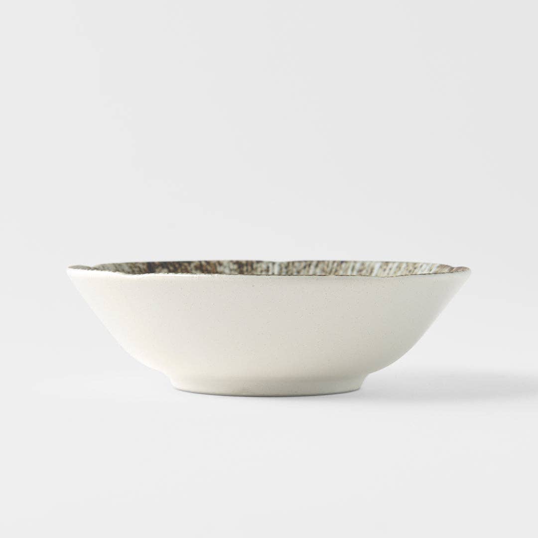 Made In Japan Tableware - Ice Drift Early Snow bowl 14cm