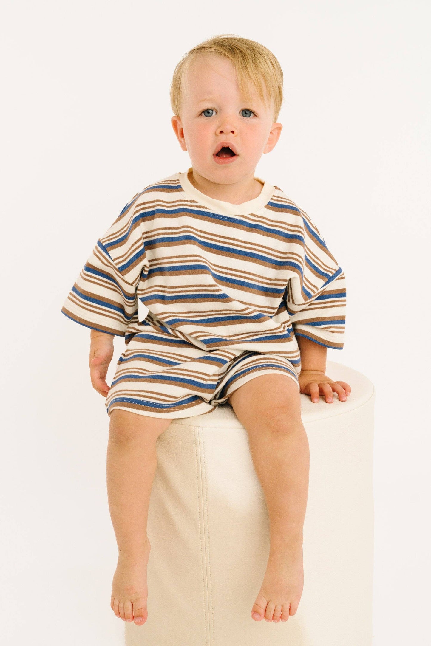 Little One Shop - Coastal Stripe Slouchy Set