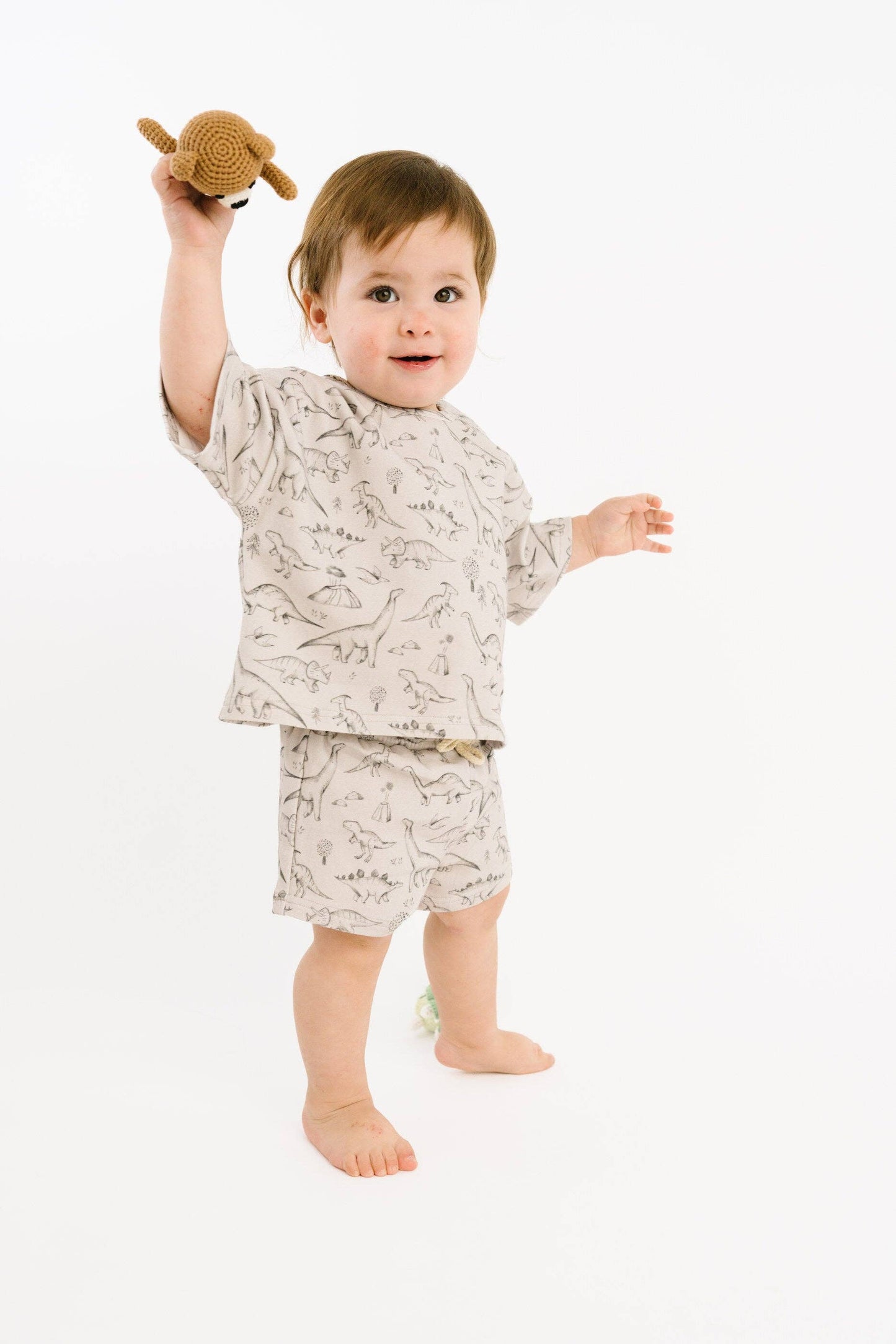 Little One Shop - Dino Doodles Slouchy Set