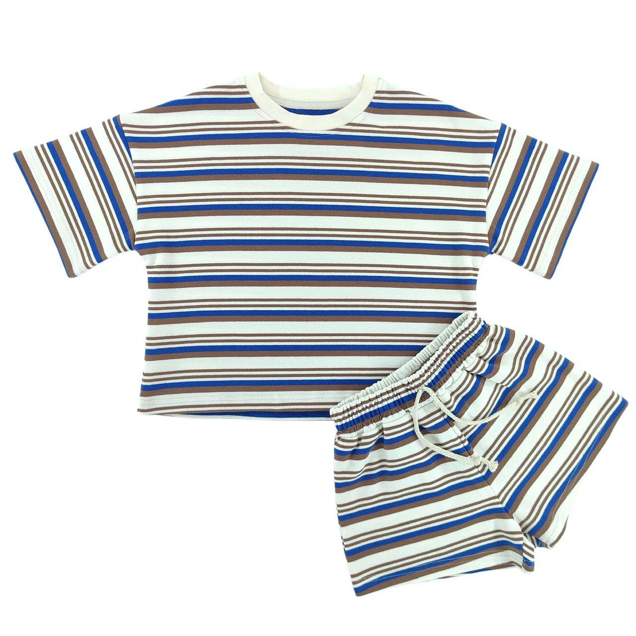 Little One Shop - Coastal Stripe Slouchy Set
