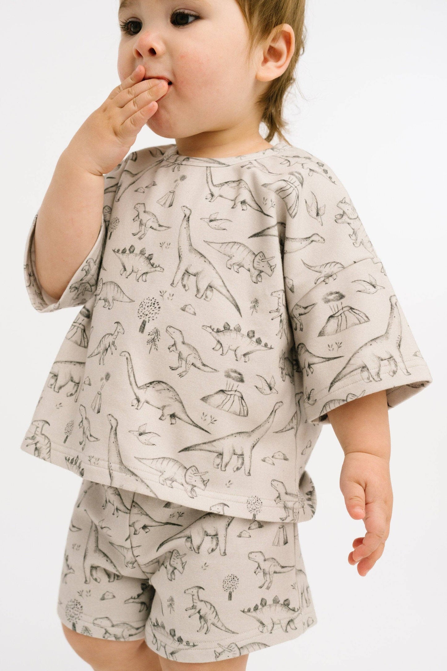 Little One Shop - Dino Doodles Slouchy Set