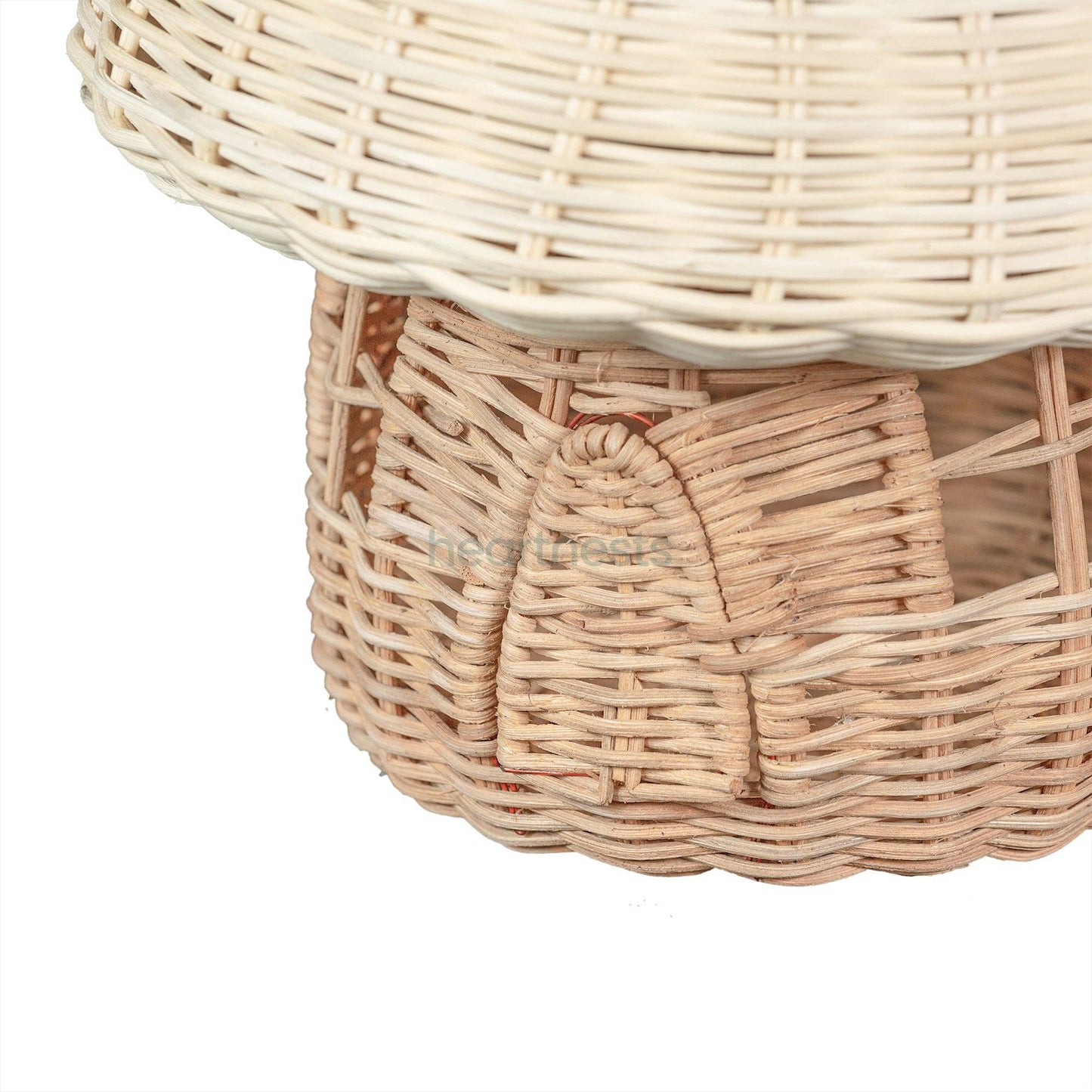 heartnests - Malia Rattan Mushroom: Natural