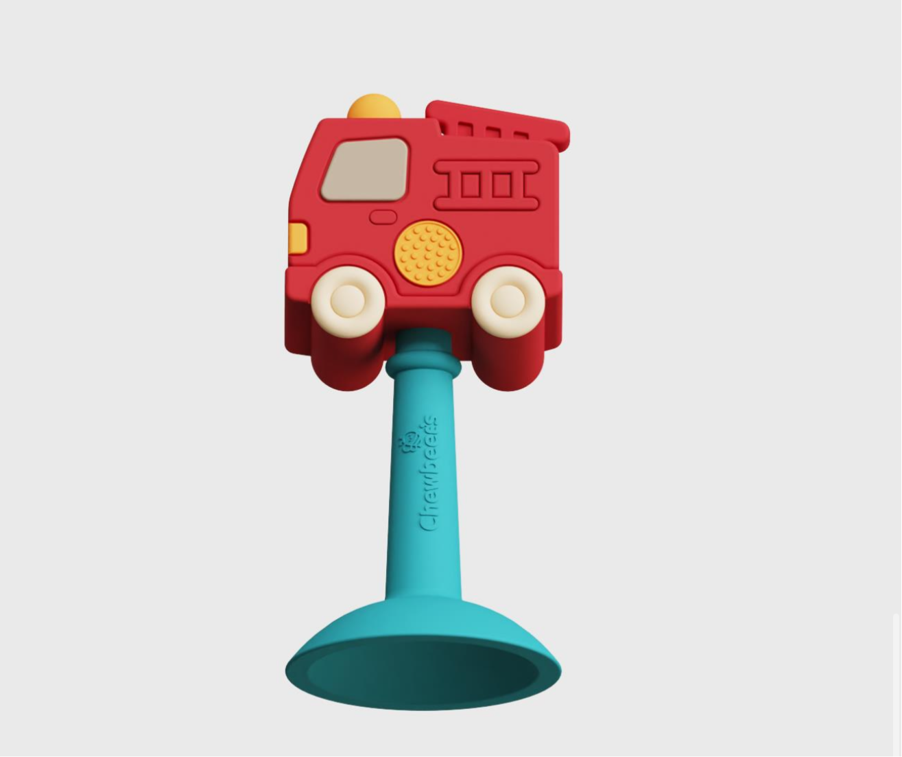 Chewbee's - Chewbee’s Fire Engine Silicone Teether Rattle