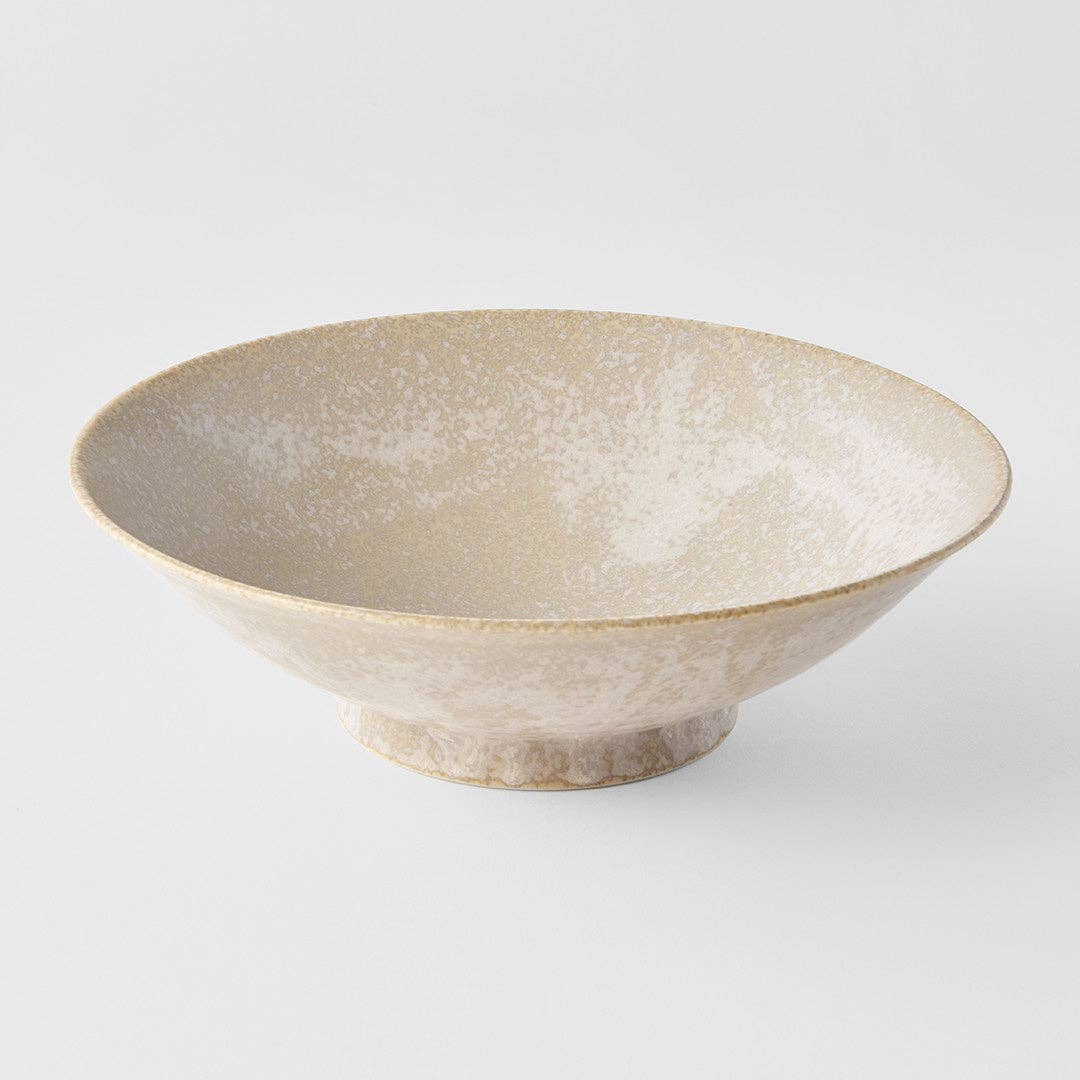 Made In Japan Tableware - White Fade ramen bowl 25cm
