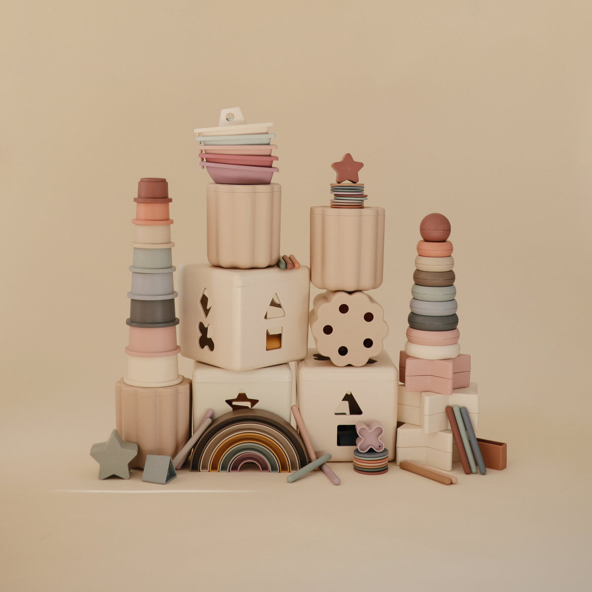 Rainbow Stacker Toy