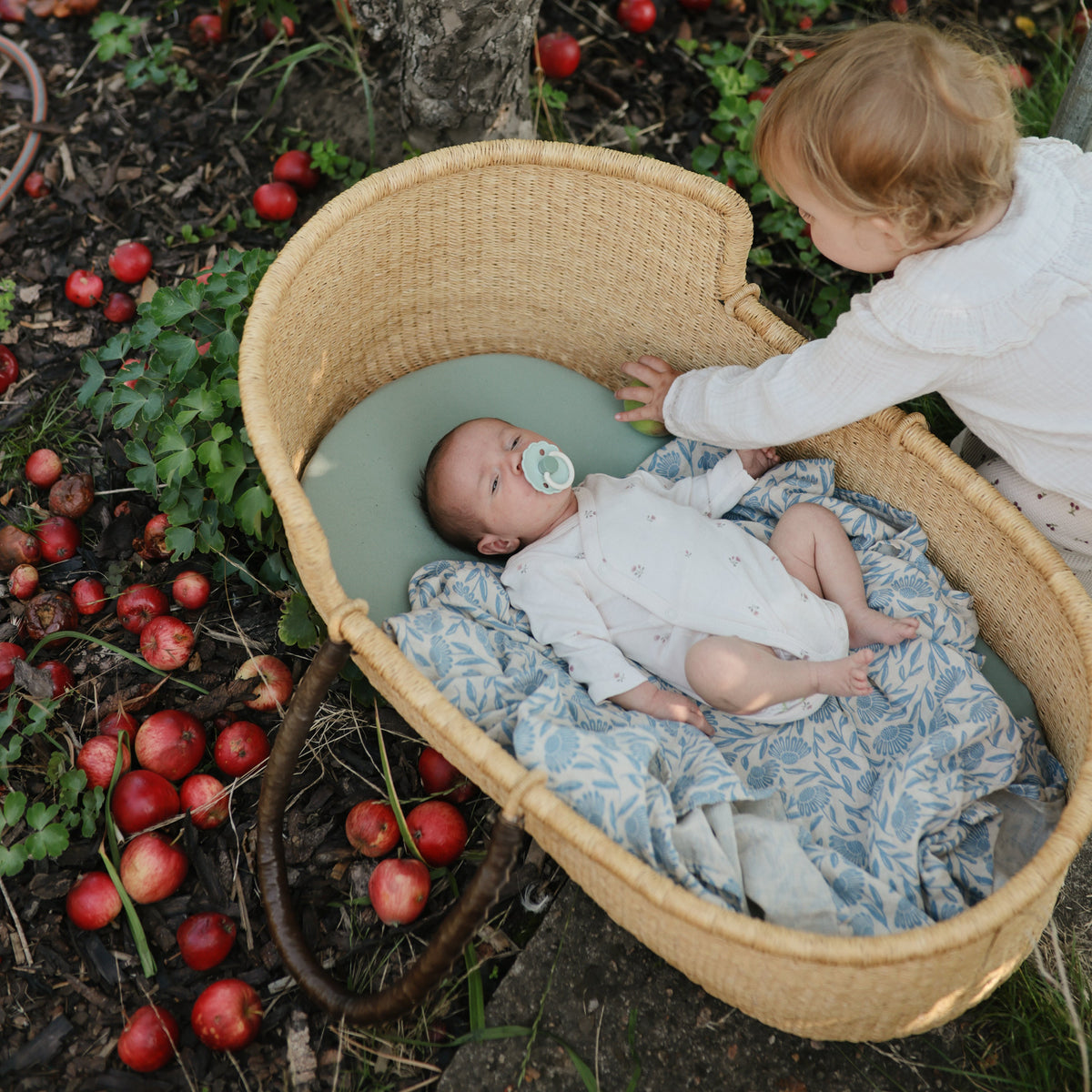 Organic Cotton Muslin Swaddle Blanket