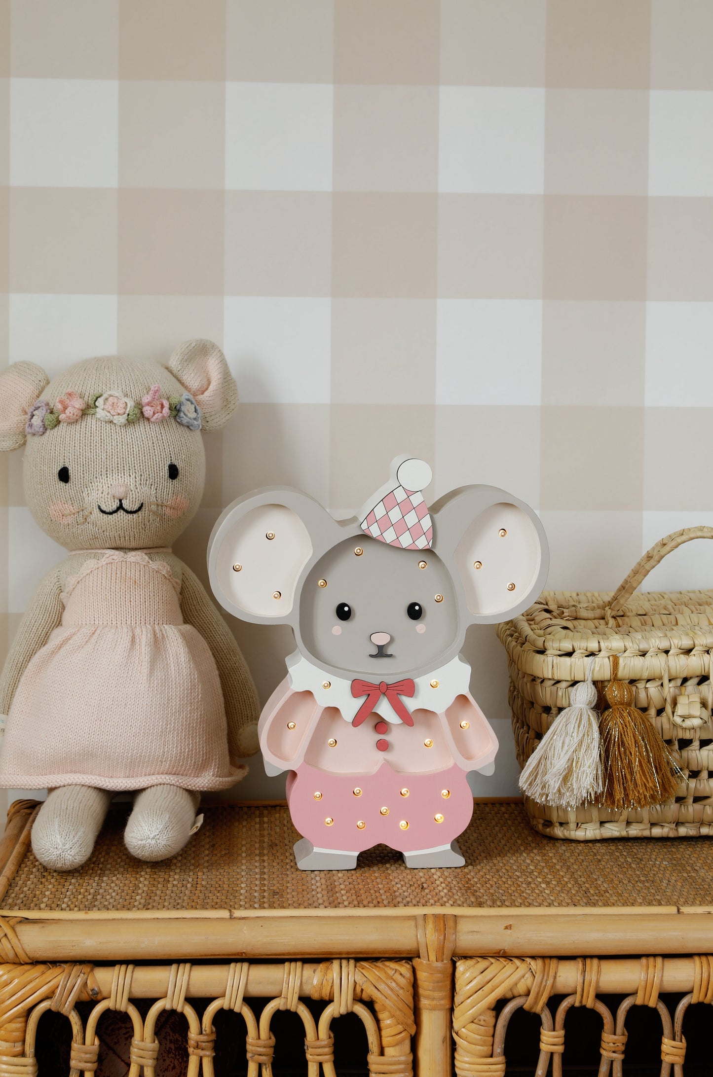 Little Lights Felix The Mouse Lamp