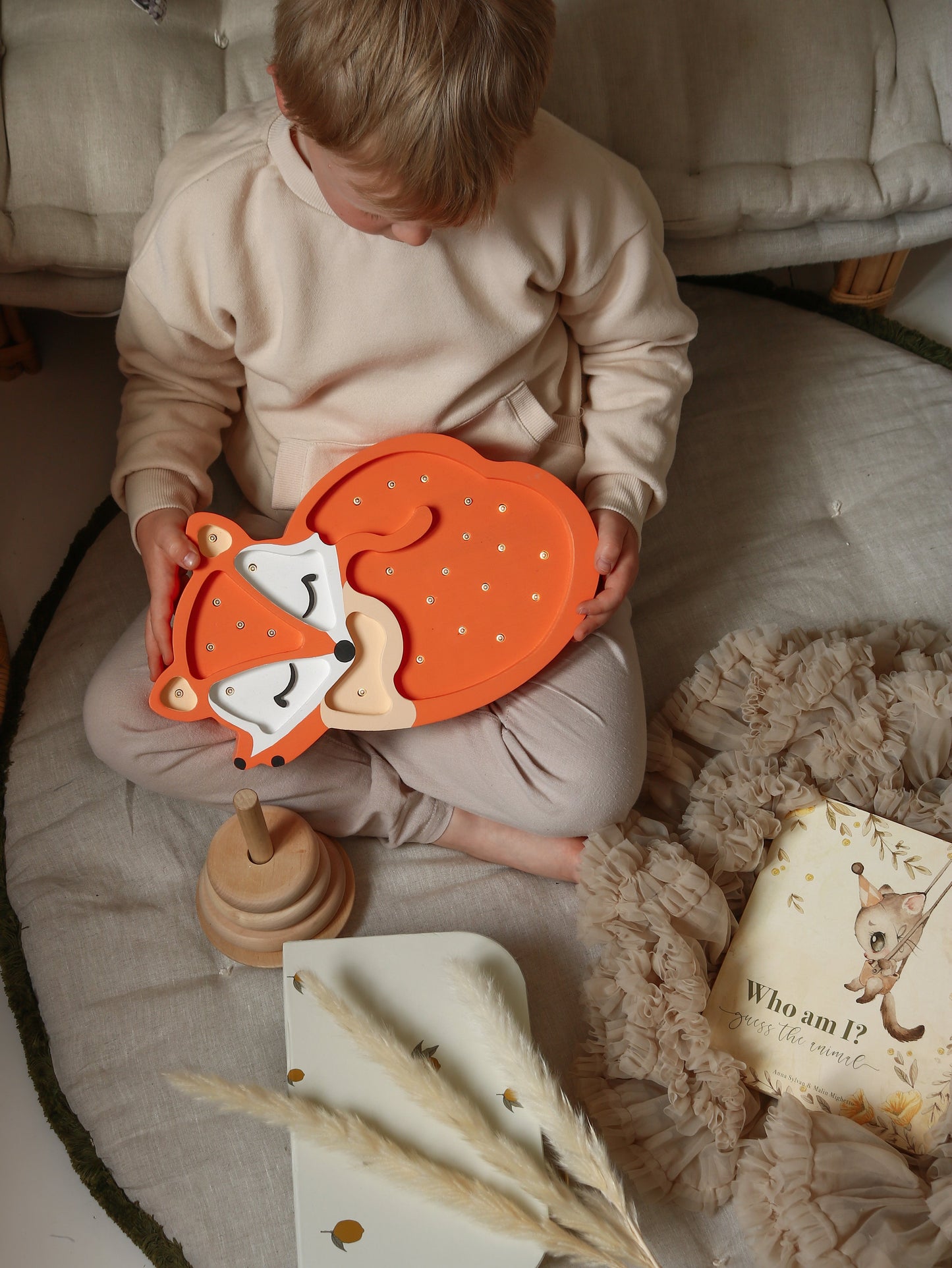 Little Lights Baby Fox Lamp