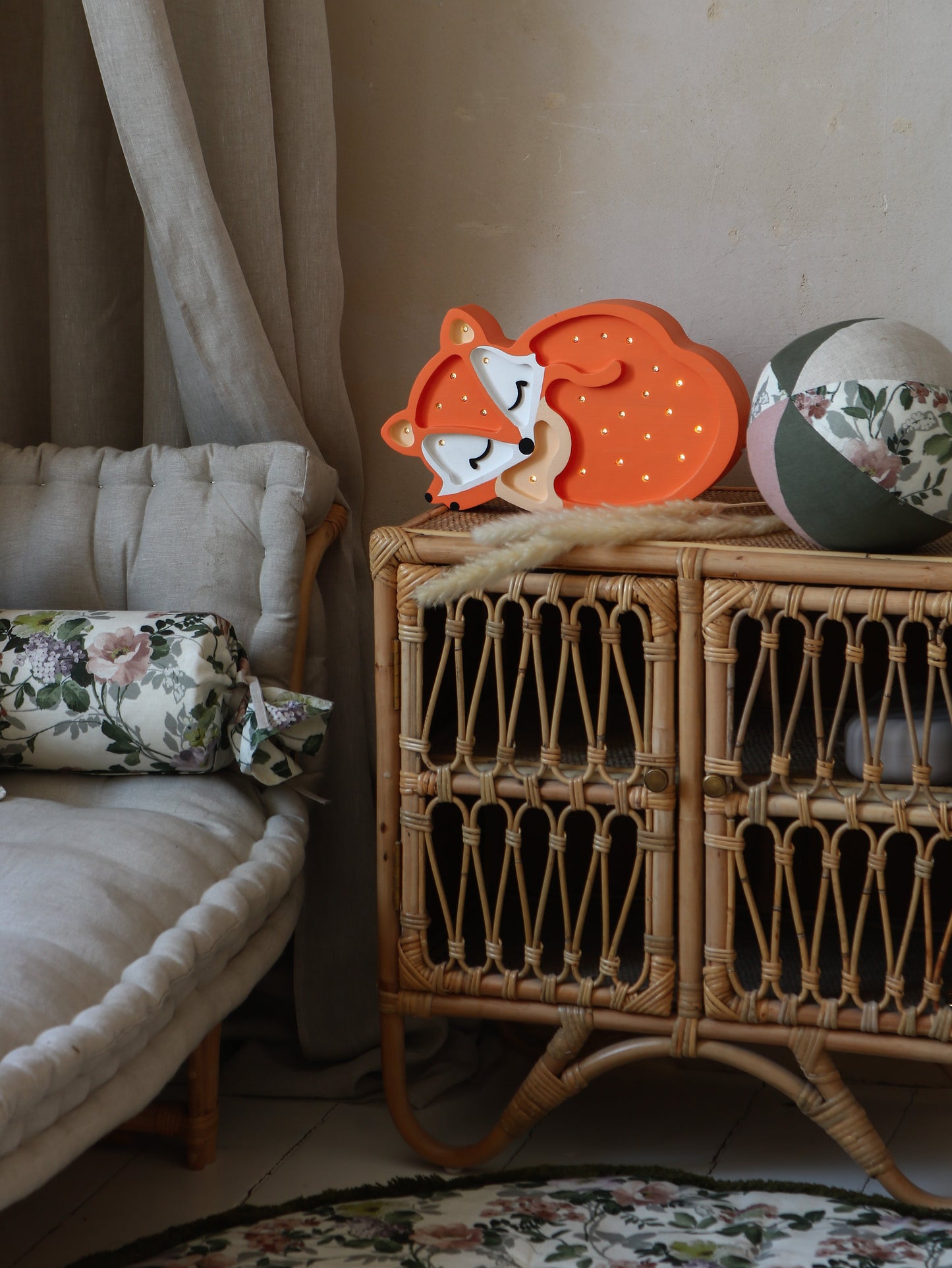 Little Lights Baby Fox Lamp