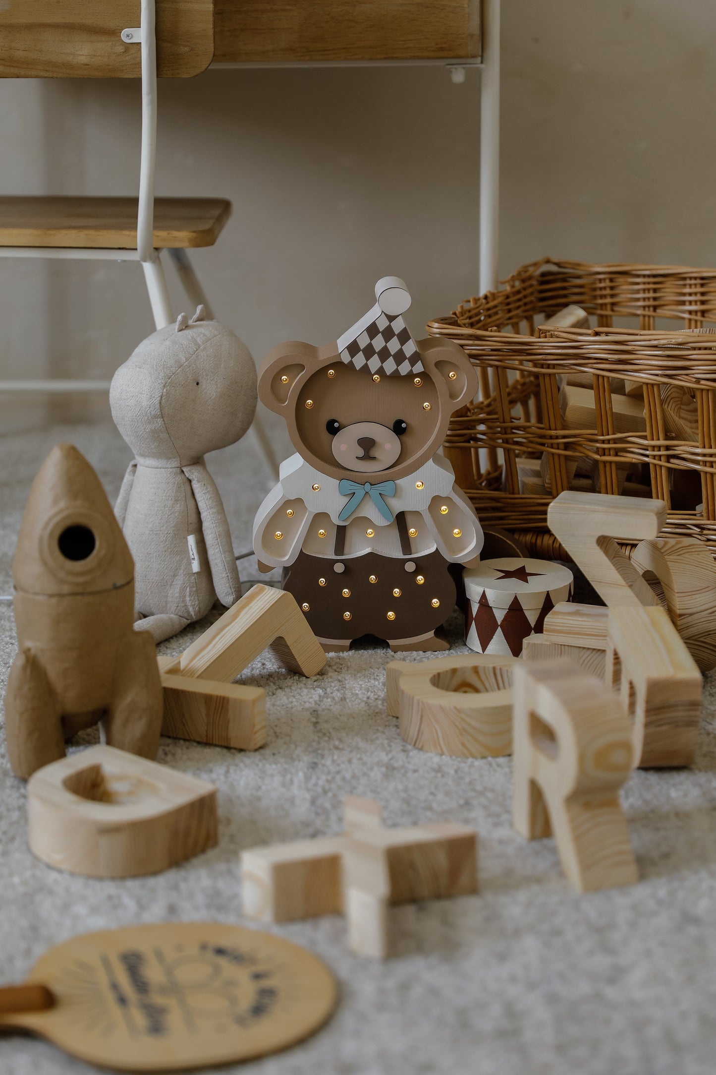 Little Lights Theo the Bear Lamp