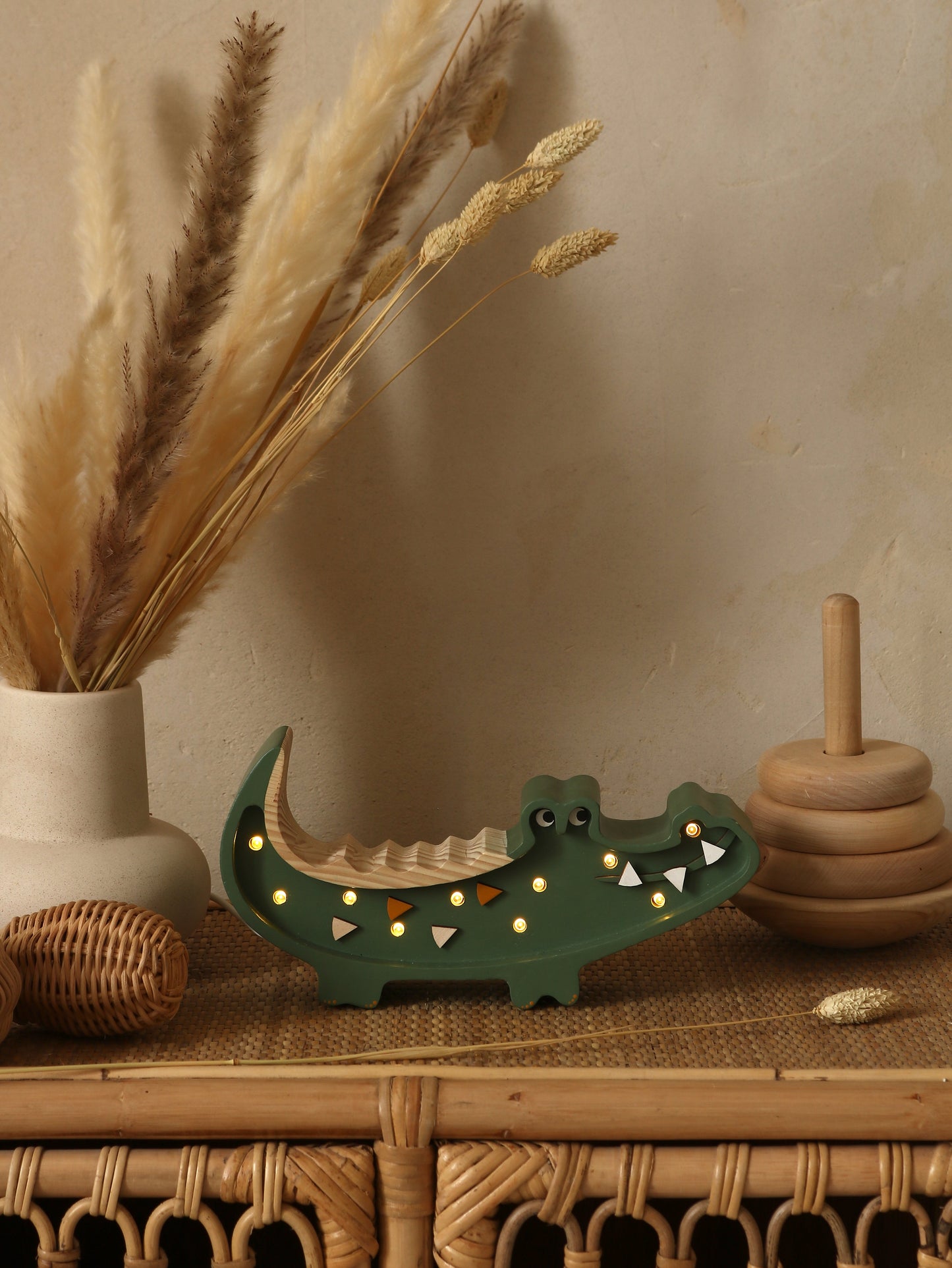 Little Lights Mini Crocodile Lamp