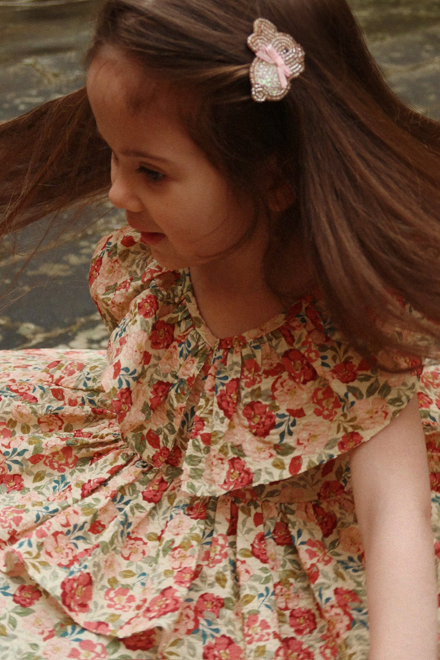 BELLA FRILL DRESS GOTS