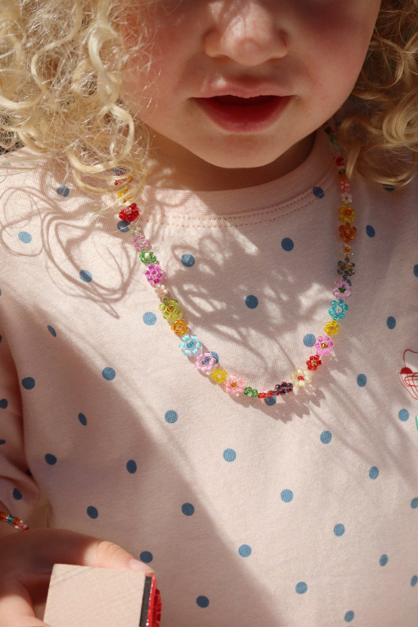 FLOWER FIELD NECKLACE AND BRACELET SET