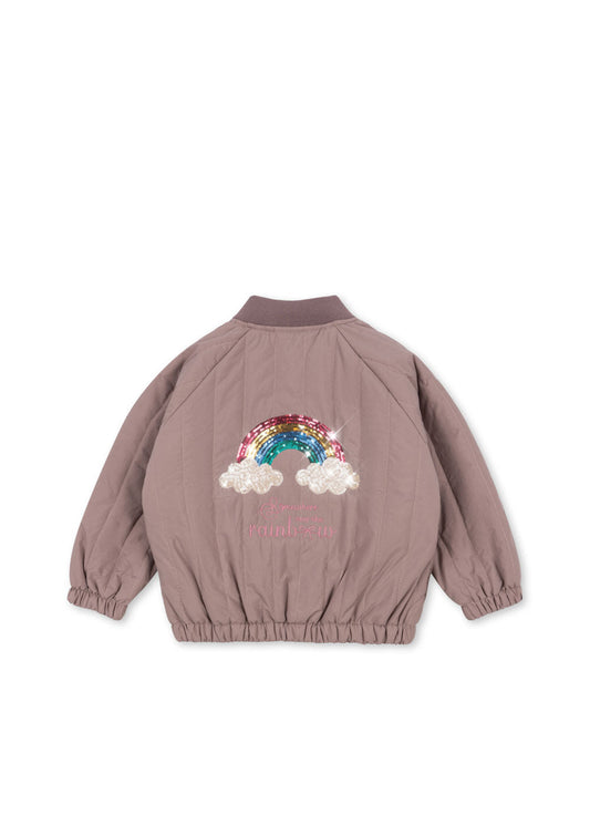 Juno Sequin Bomber Jacket