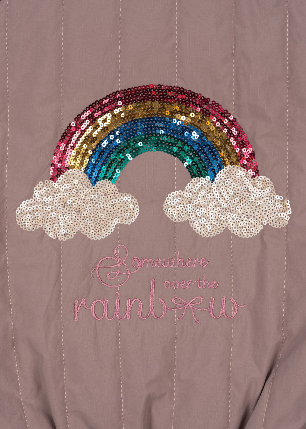 Juno Sequin Bomber Jacket