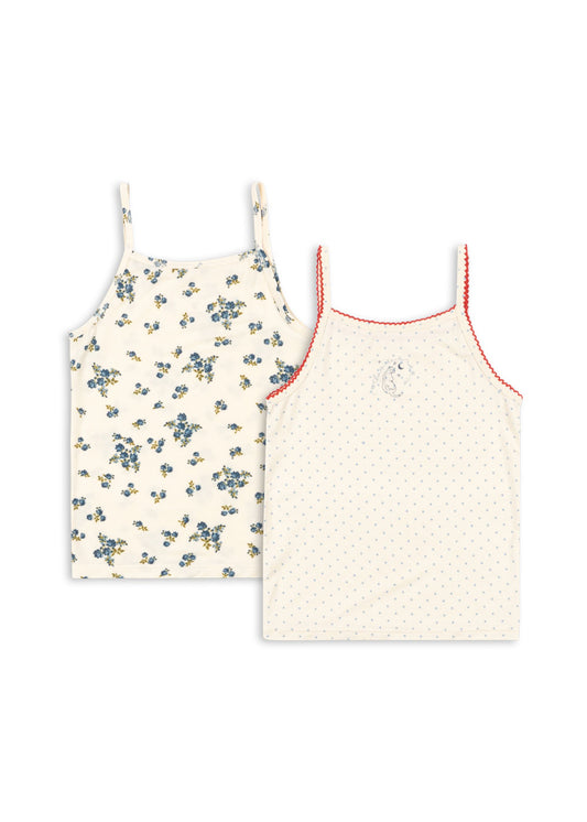 2 PACK MIMMI MODAL STRAP TOPS