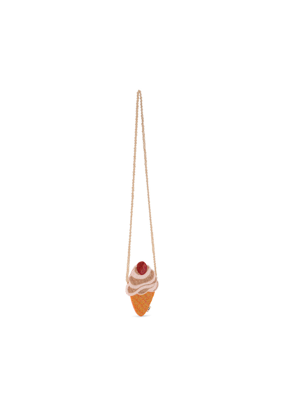 BEADED ICE CREAM STRAP WALLET