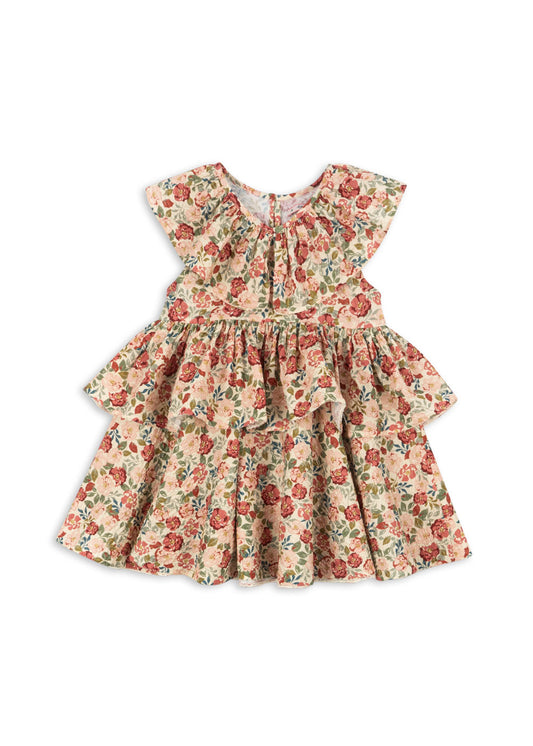 BELLA FRILL DRESS GOTS