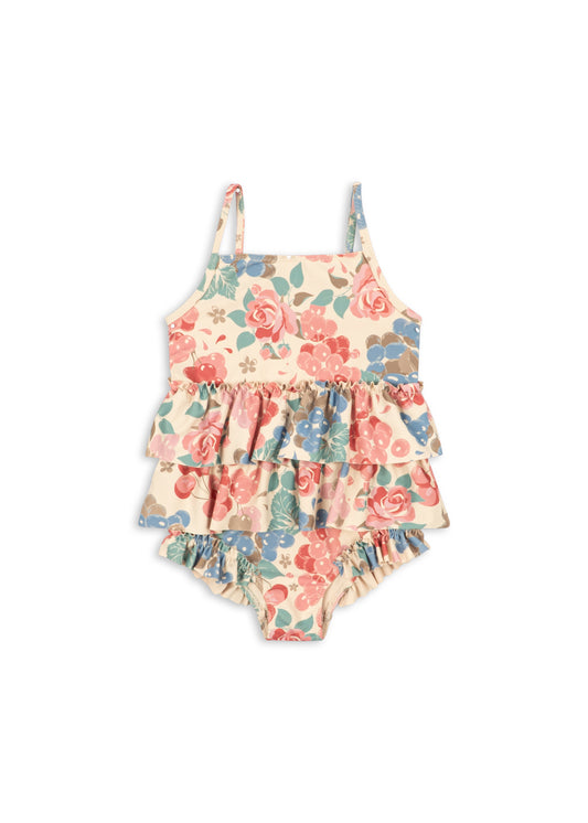 MANUCA FRILL SWIMSUIT GRS