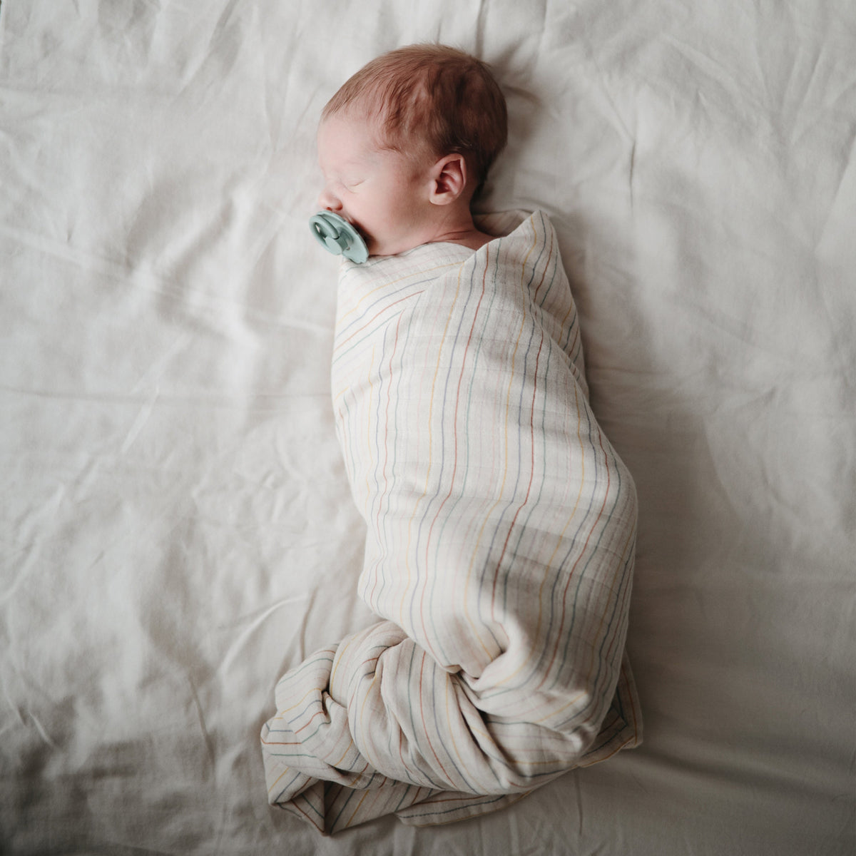 Organic Cotton Muslin Swaddle Blanket
